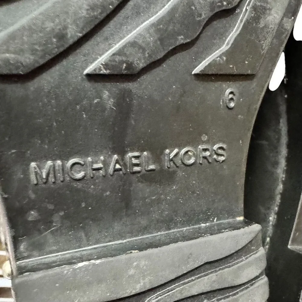 Michael Kors Wellies Rubber Knee-Hi Rain Boots / SZ: 6